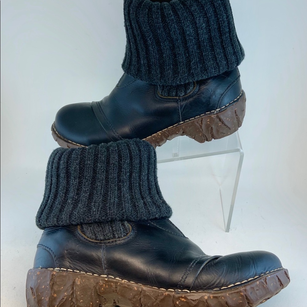 ⚡️SOLD El Naturalista Yggdrasil Sweater Cuff Boots - Picture 3 of 8